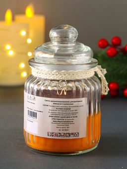 Ароматическая свеча в банке Апельсин в шоколаде, 45 ч