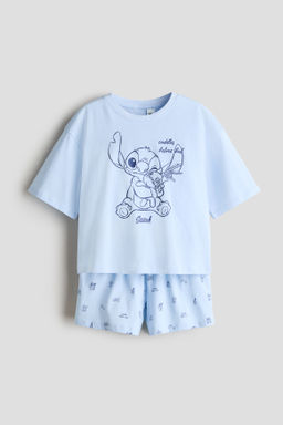 Pijama estampado de algod?n - H&m фото 2