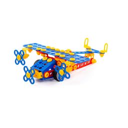 Конструктор Изобретатель - Самолёт №2 (144 элемента) (в пакете) - Полесье фото 3