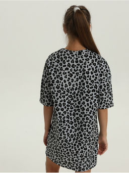 Платье домашнее Леопард Коричневый девочка - София фото 11