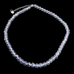 Бусы хрусталь, алмазная огранка Серебрянный дождь 6мм - Сандаловый дом фото 2