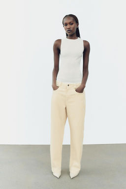 BASIC PLAIN KNIT TOP