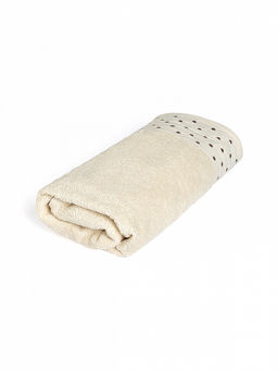 Полотенце для тела 70x140 молочный махровая ткань - Lucky фото 2