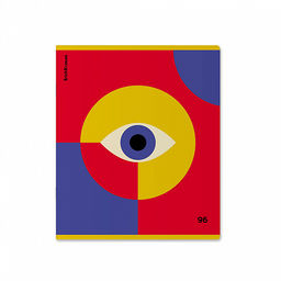 Цена за 5 шт. Тетрадь общая ученическая ErichKrause Bauhaus, 96 листов, клетка, матовая ламинация+выборочный лак_MIX-PACK  фото 6