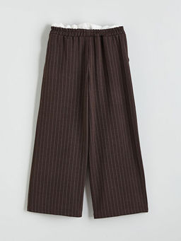 Beli Lastikli Pileli K?z ?ocuk Pantolon