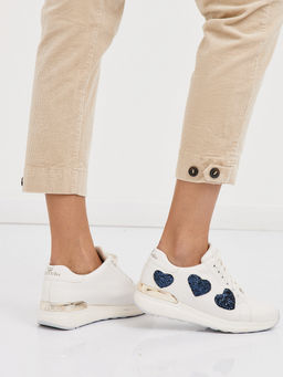 брюки женские укороченные из микровельвета - Glenfield фото 9