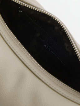 Женская сумка с ручками ARMANI EXCHANGE Артикул 4081368, бежево-серый  фото 5