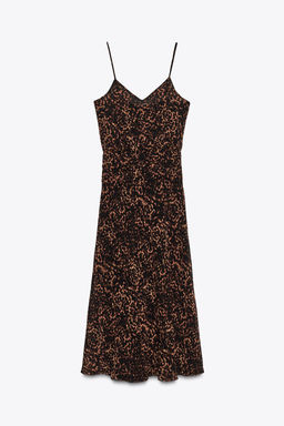 ANIMAL PRINT MIDI DRESS - Zara фото 5