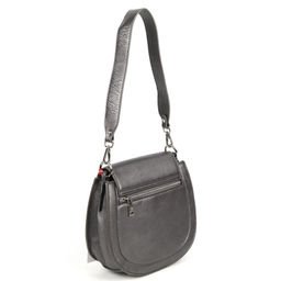 Женская кожаная сумка Sergio Valentini SV-768 Ган Колор фото 3