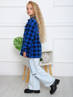 РБ013 Рубашка Мейн (синий) - Милаша фото 7