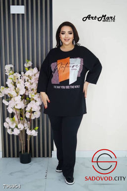 Туника Эльза с рисунком