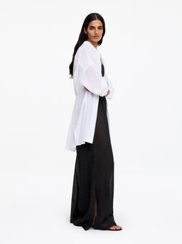 Pantalones de ramio con cord?n - H&m фото 3