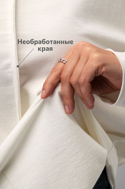 Женский лонгслив оверсайз из футера двухнитки Happyfox  фото 9