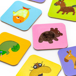 Тактильное лото Djeco Животные  фото 5