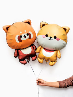 Цена за 2 шт. Воздушный шар фольгированный 27" «Собачка»