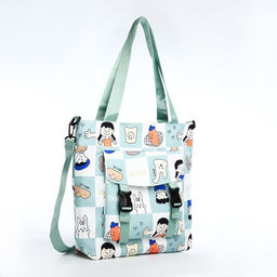 Шопер на молнии, цвет зелёный - Simaland фото 2