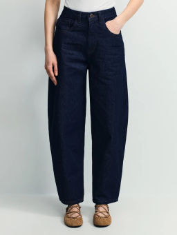 Джинсы barrel с высокой посадкой / Zarina  фото 2