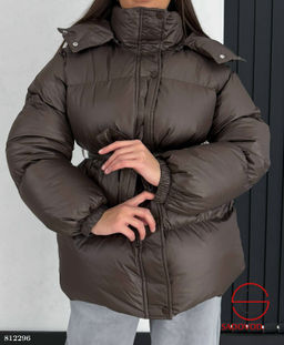 Куртка женская для зимы с капюшоном - Bruno фото 4