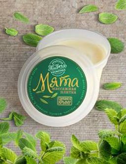 Массажная плитка "Мята", 70 г