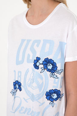Kad_n Beyaz Ti__rt Sepette S_rpriz _ndirim - U.s. polo assn фото 7