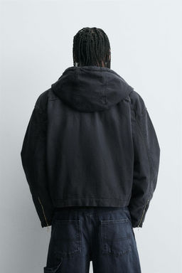 BOXY FIT TEXTURED JACKET - Zara фото 3