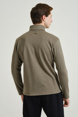 Лонгслив утепленный Зеленый