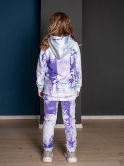 Спортивный костюм Микки, белый-фиолетовый от фабрики Спортсоло