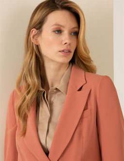 Turuncu Kruvaze Ceket - Pierre cardin фото 5