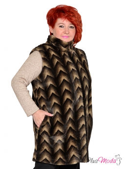 Жилет Модель №1775 размеры 44-84 - Plusmoda фото 56