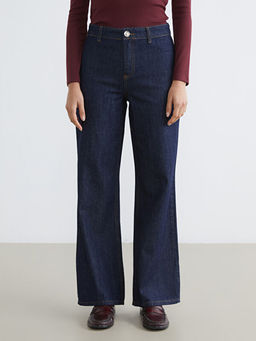 Flare Kad?n Jean Pantolon