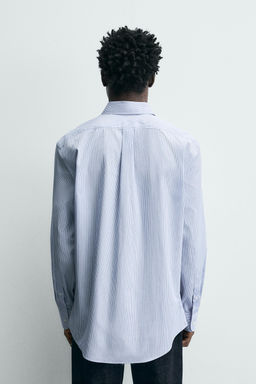 TEXTURED STRIPED SHIRT - Zara фото 3