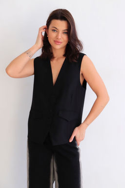 Martichelli Жилет чёрный