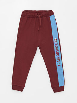 Bisiklet Yaka Uzun Kollu Trabzonspor Bask?l? Erkek Bebek Sweatshirt ve E?ofman Alt? - Waikiki фото 3