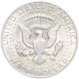 1/2 доллара (50 центов) 1968 года D США