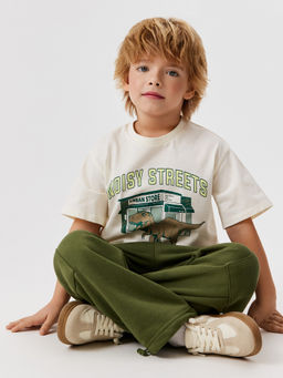 ACOOLA / Футболка детская для мальчиков Bendigo молочный  фото 2