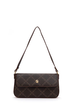 Женская коричневая сумка через плечо - U.s. polo assn фото 3