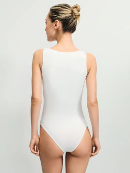 Базовое боди без рукавов ZR2604013407-1 / Zarina  фото 5