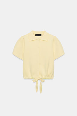 CARDIGAN WITH TIE - Zara фото 8