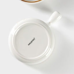 Кокотницы «Церера», набор 2 шт., d=15 см, 500 мл, фарфор, белые