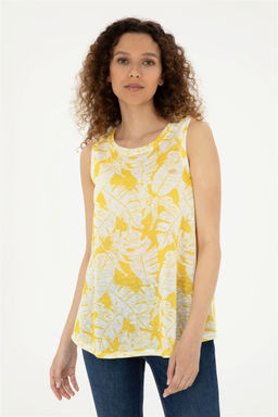 U. S. Polo Assn / Женская шафрановая футболка - U.s. polo assn фото 3