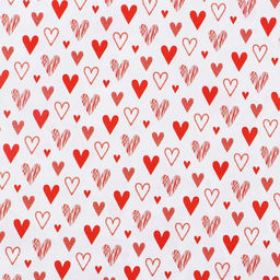 Цена за 10 шт. Бумага упаковочная глянцевая двухсторонняя Там, где живёт любовь, 70?100 см