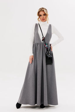 Сарафан AmberA 1106 серый  фото 7