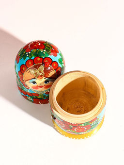 Матрёшка дерево «Аленка», 5-ти кукольная, 18 см, ручная работа, МИКС