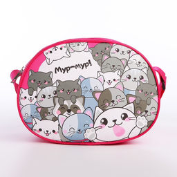 Сумка через плечо Милые котята 22*16 см - NAZAMOK KIDS фото 2
