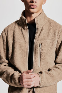 Chaqueta de deporte en borreguito Regular Fit - H&m фото 2