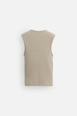 RIBBED TANK TOP - Zara фото 8