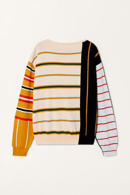 LIMITED EDITION CONTRAST STRIPED SWEATER - Zara фото 7