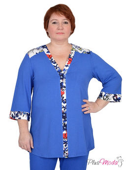Туника Модель №198 размеры 44-80 - Plusmoda фото 3