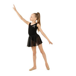 Юбка-солнце гимнастическая Grace Dance, р. 36-38, цвет чёрный  фото 6