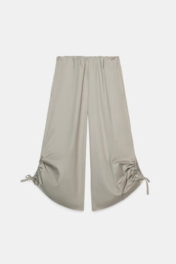 PANTAL?N CULOTTE BAJO AJUSTABLE / Gris?ceo - Zara фото 6